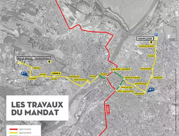 Ligne B Du Tramway : Début Des Travaux En 2018